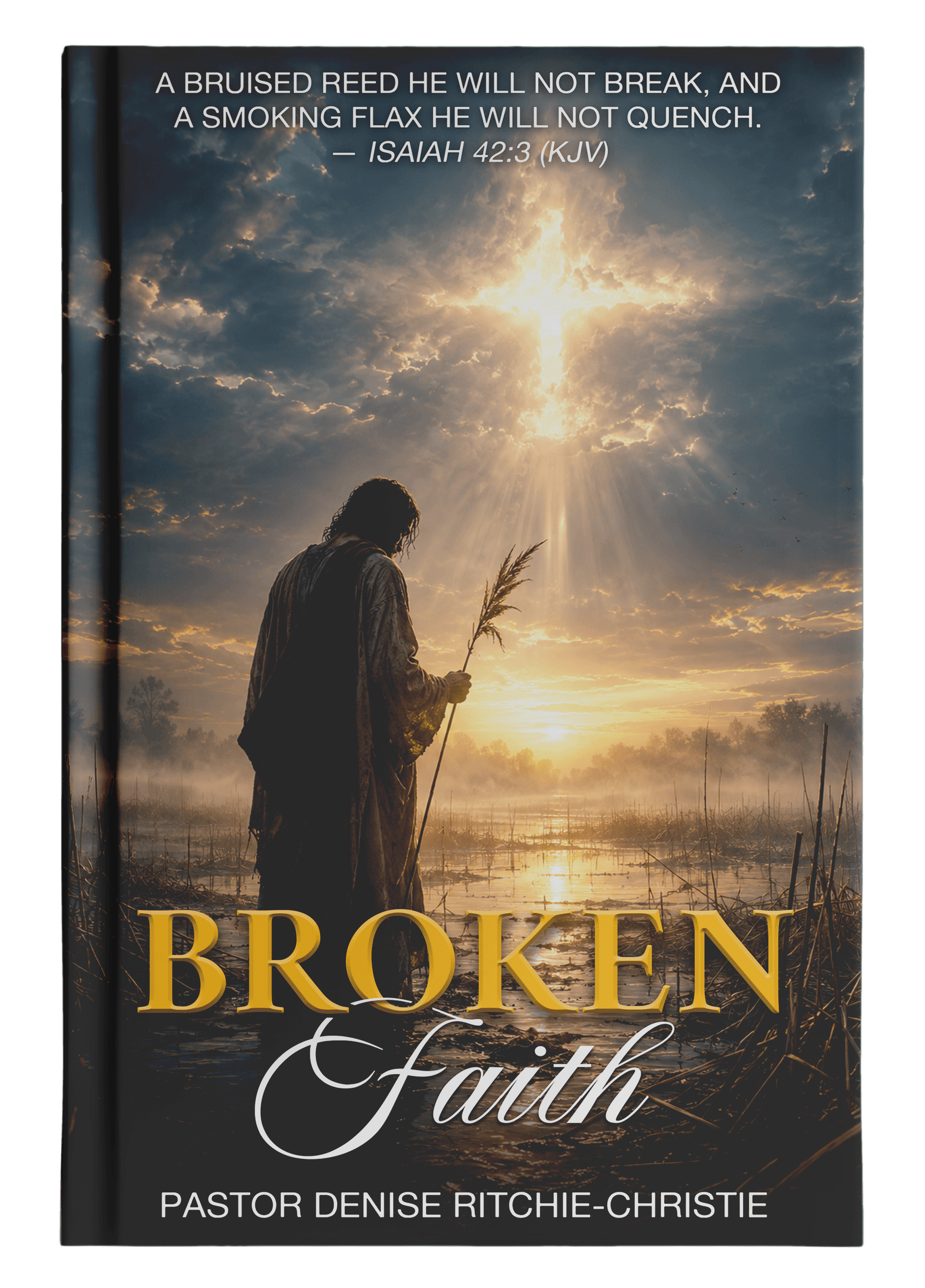 Broken Faith book cover by Pastor Denise Ritchie-Christie